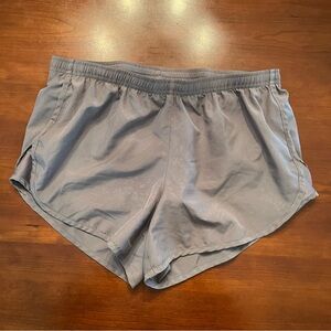 Nike Womens Dri-FIT Running Shorts - Gray M